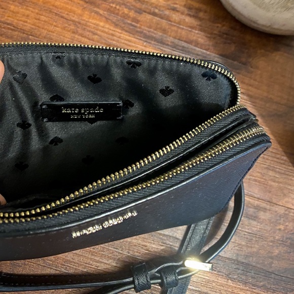Kate Spade Double Zipper Crossbody Purse - Picture 3 of 5